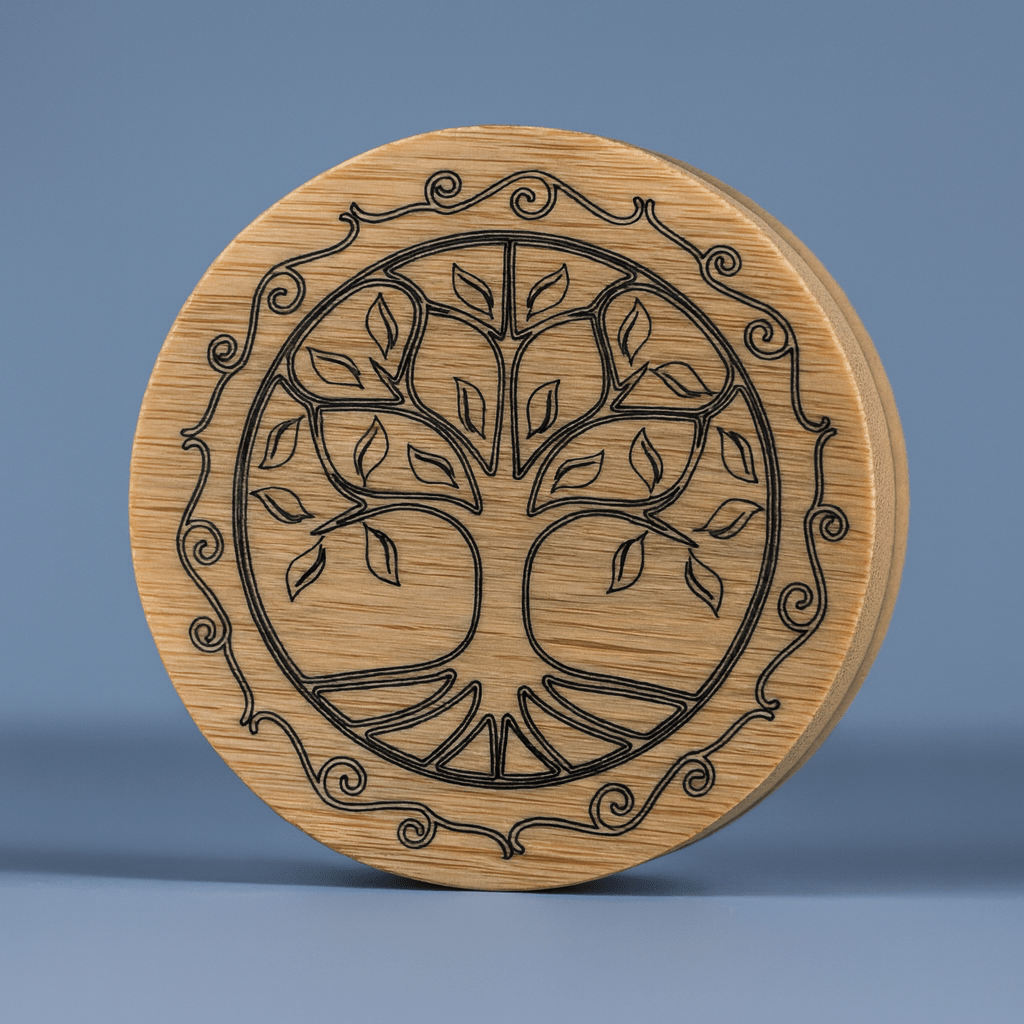 Bamboo & Tin Multipurpose Case
