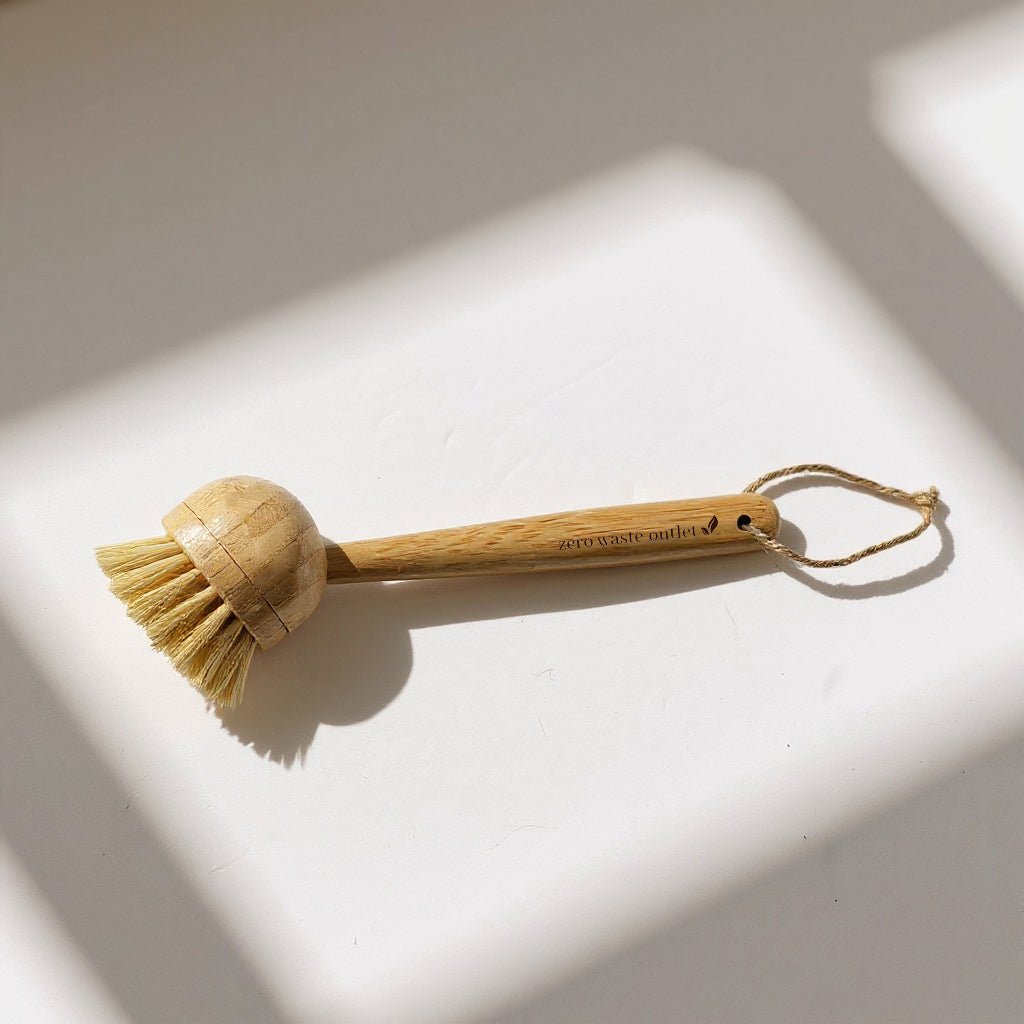 Modular Bamboo Dish Brush