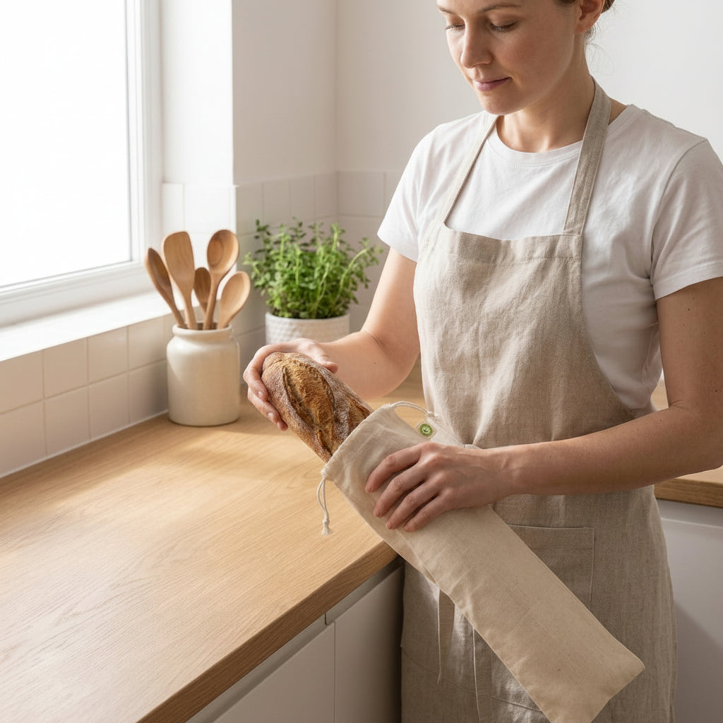 Linen Bread Bags